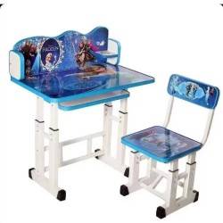 میز تحریر کودک/ مدل فروزن/ قابل تنظیم ارتفاع